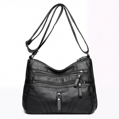 Dernier Jour -50% | Brooklyn™ Sac bandoulière multi-poches en cuir souple