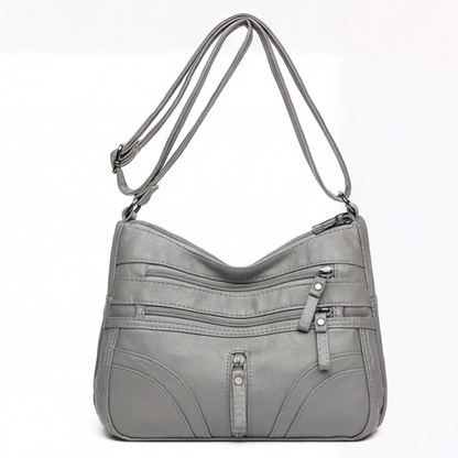 Dernier Jour -50% | Brooklyn™ Sac bandoulière multi-poches en cuir souple