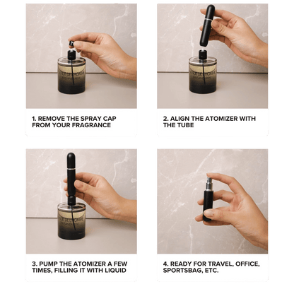1 + 1 GRATUIT | FragranceFlow™ Flacons de Recharge Mini Parfum