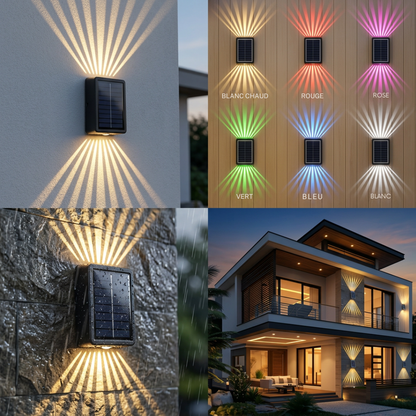 Dernier Jour -50% | GlowUp™ Lampe murale solaire