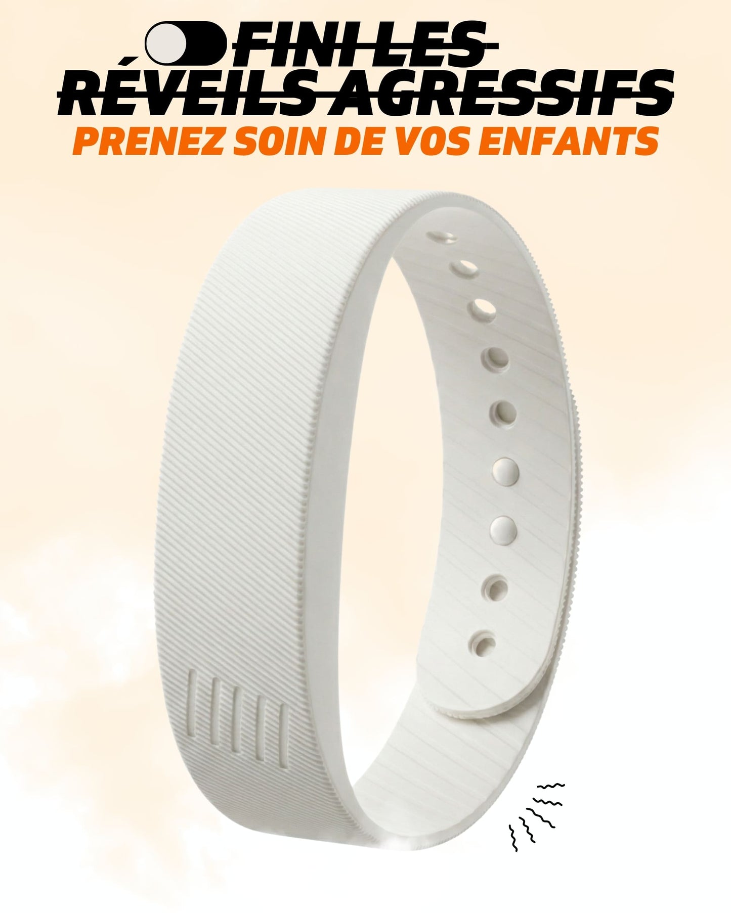 RiseBand™ Bracelet Réveil Vibrant Silencieux