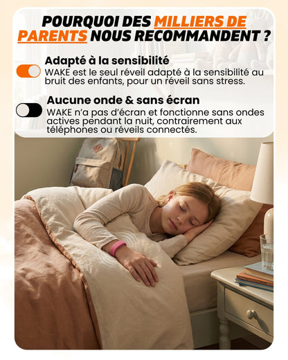 RiseBand™ Bracelet Réveil Vibrant Silencieux